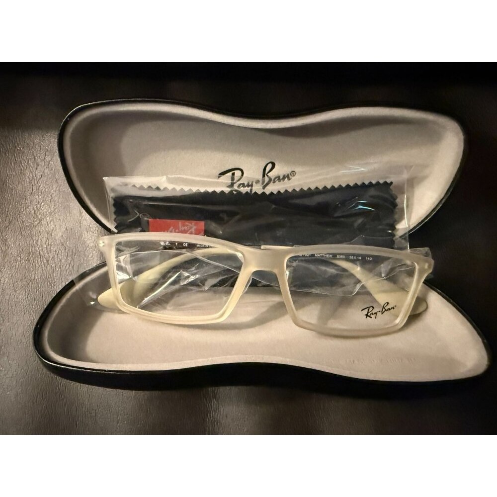 Ray-Ban ORX7021 Nude Eyeglasses With Case & Cloth